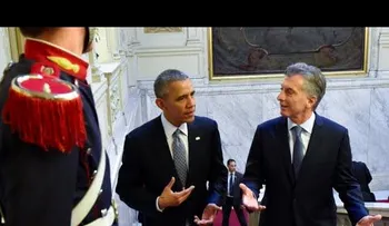 Barack Obama se reúne con Mauricio Macri en Buenos Aires