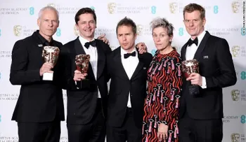 Premios Bafta: Three Billboards Outside Ebbing, Missouri fue el gran ganador de la noche