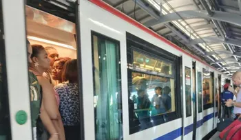 Usuarios del Metro de Santo Domingo enfrentan retrasos por nueva falla en el servicio