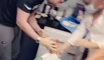 Caroline Aquino sufre accidente durante obra: Déjame caer en la tentación