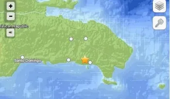 Temblor magnitud 4.4 se sacude La Romana