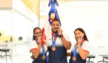 Judocas dominicanos celebran oro en Santo Domingo 2026: Ana Rosa, Esmeralda Damiano y Robert Florentino brillan en casa