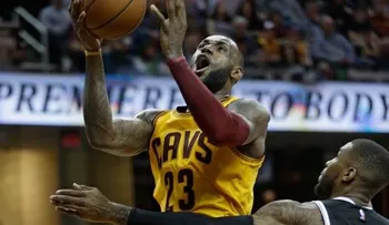 LeBron avanza en la lista de anotadores en triunfo de Cavs