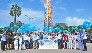 Globos al aire por el Día Mundial del Asma