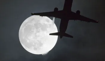 Así fue la superluna que iluminó el primer día del año