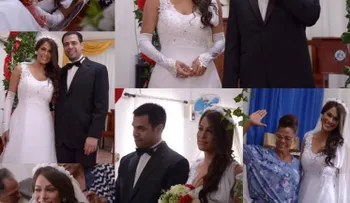 Roberto Ángel y Caroline Aquino se casan 