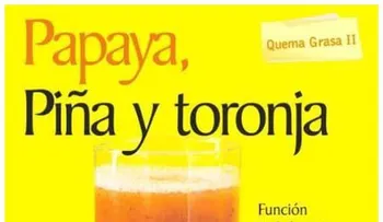 De lechosa, piña y toronja 