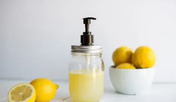 Cómo hacer jabón líquido de limón y aceite de oliva