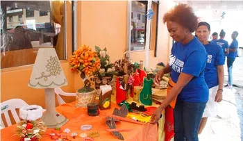 Comienza feria de productos artesanales elaborados por mujeres