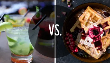 ¿Qué es peor para tu cuerpo: el alcohol o el postre?