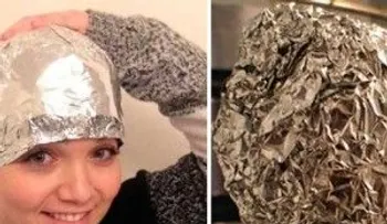Si crees en los milagros, colócate papel de aluminio y esta mezcla antes de lavarte el pelo 