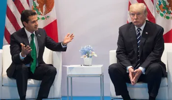 En su primera reunión con Peña Nieto, Trump reitera que México debe pagar por el muro