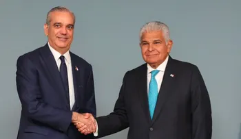 Abinader se reúne con presidente panameño José Raúl Mulino