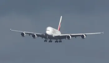 El terrorífico aterrizaje del gigante de los cielos que eriza la piel