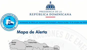 COE emite alerta verde para el Gran Santo Domingo por lluvias previstas este sábado
