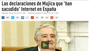 Las declaraciones de Mujica que 'han sacudido' Internet en España 