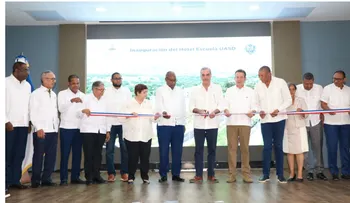 Abinader inaugura Hotel Escuela UASD en El Seibo