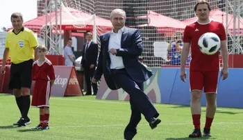 Olvida el fútbol: Vladimir Putin es el ganador de la Copa Mundial de Fútbol Rusia 2018