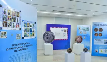 Banco Central inauguró la exposición "La cultura religiosa en la numismática y la filatelia dominicanas"
