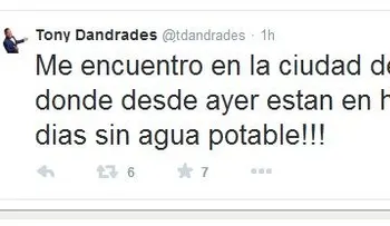 Protestan en Montecristi por falta de agua potable 