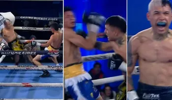 Braian Argüello noquea a Maximiliano Bonilla en el sexto round tras una pelea marcada por la provocación