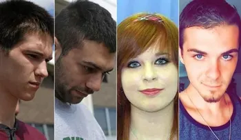 Estrangularon a su amigo y lo pasearon disfrazado con anteojos y gorra para eludir a la policía
