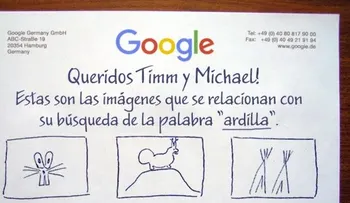 Padre e hijo enviaron una petición a Google de manera poco usual. ¡Y obtuvieron respuesta!