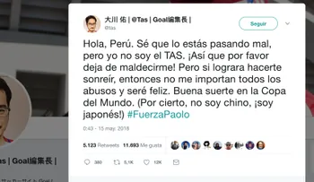Japonés, víctima insultos de peruanos que lo confunden con tribunal que dejó a Guerrero por fuera del Mundial