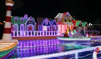 Inauguran el parque de luces "Brillante Navidad"