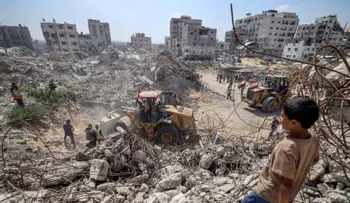 La guerra en Gaza dificulta la búsqueda de desaparecidos entre escombros y cuerpos enterrados