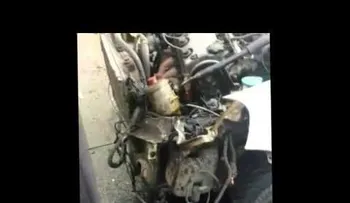  Choque entre carro y autobús deja tres heridos en Marginal Las Américas (VIDEO)