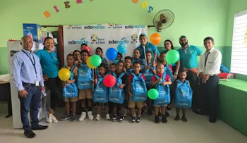 EDENORTE entrega cientos de mochilas y útiles escolares en comunidades del Cibao