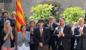Gobierno de Cataluña anuncia un referendo independentista para el 1 de octubre