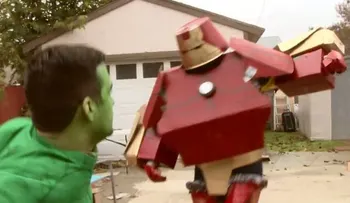 La más humilde versión de Los vengadores (Video)