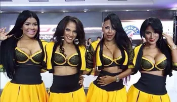 Acaban con bailarinas Águilas Cibaeñas; dicen parecen travestis