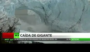  Ruptura de glaciar en Argentina (VIDEO