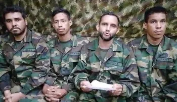 Liberan a ocho militares venezolanos secuestrados por disidentes de las FARC