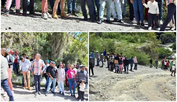 Comunitarios de La Higuera, Boca de los Arroyos, Hondo Valle, Los Gajitos y La Ciénaga reclaman arreglo de carretera