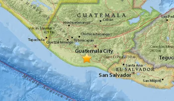 Sismo de magnitud 5,7 sacude Guatemala