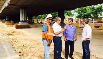 Obras Públicas supervisa ejecución Corredor Duarte 2