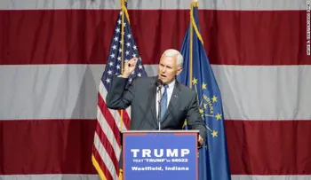 El conservador Pence formaliza alianza entre Trump y los republicanos