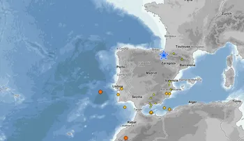 Un sismo de magnitud 4,4 despierta a los residentes de Pamplona, al norte de España