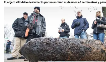 Un alemán denunció que había una bomba en su jardín (pero la Policía encontró otra cosa)