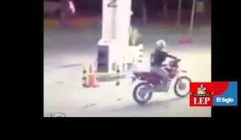 Justicia sobre ruedas: camión atropella a un ladrón para impedir un asalto en una gasolinera