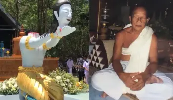 Monje se corta la cabeza "para complacer a Buda" y reencarnar en un "ser espiritual superior"