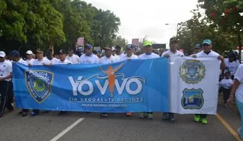 Miles apoyan caminata Yo Vivo sin Drogas, Tú Decides