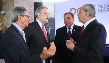 Danilo asiste inauguración Design Center Marmotech 