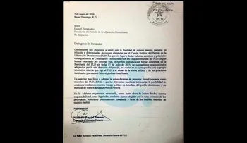 Diputado de Peravia renuncia del PLD; podría ingresar al PRM