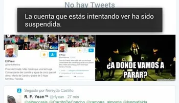 Cierran cuentas de Twitter @Danilomenina (El Presi)