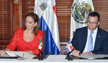 Cancilleres RD y México firman convenio académico-diplomático y político